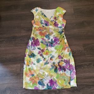 London times floral light weight dress
